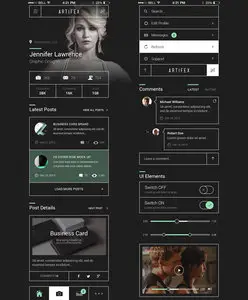Artifex UI Template