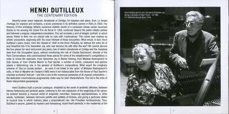 Henri Dutilleux - The Centenary Edition (2015) {7CD Box Set Erato-Warner Classics}