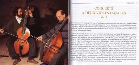 Jordi Savall & Wieland Kuijken - Sieur de Sainte-Colombe: Concerts a deux Violes Esgales (2011) {2CD Set Alia Vox AVSA9885}