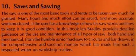 Saws & Sawing (Workshop Practice Series)