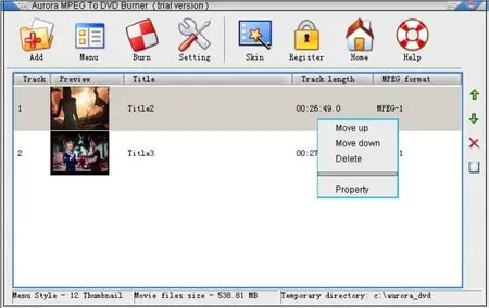 Mediatox Aurora MPEG To DVD Burner  5.2.22