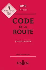 Code (Pénal) de la route 2019 - 19e éd.