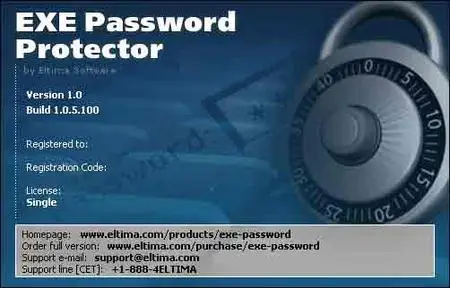 EXE password protector 1.0(build 1.0.5.100)