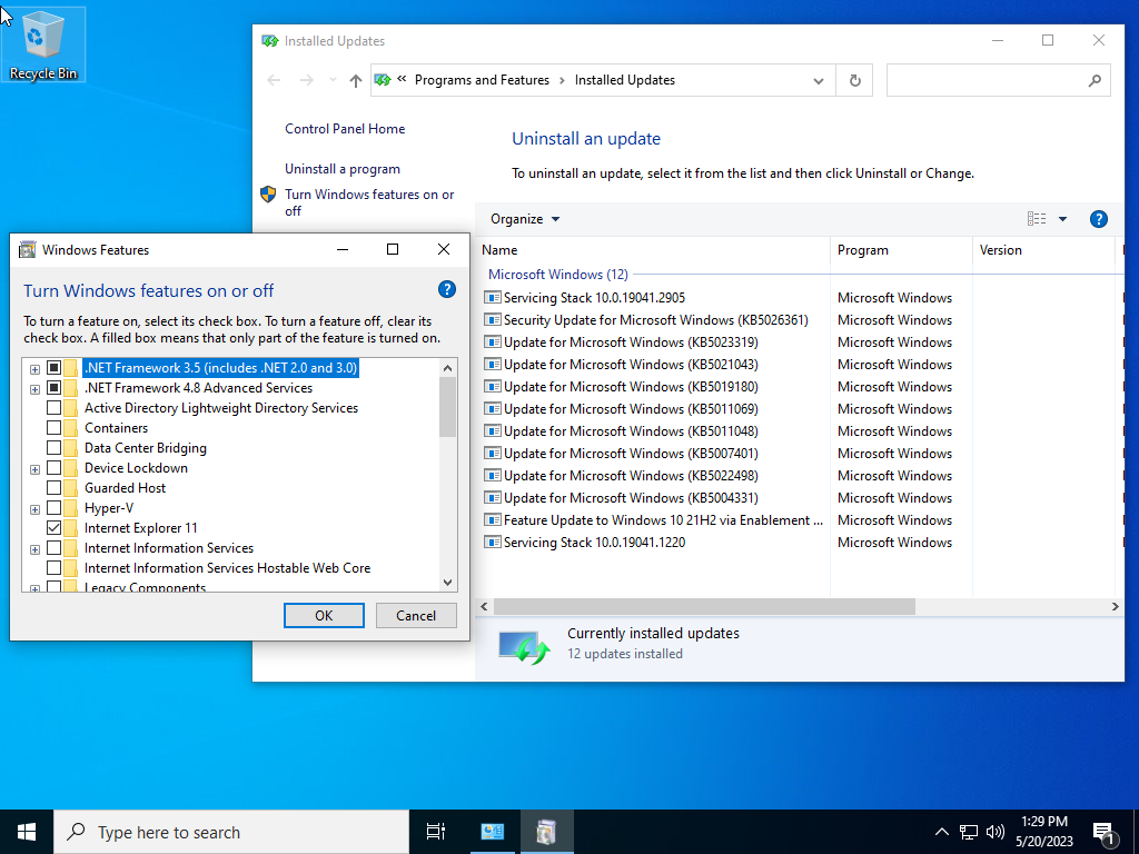 Windows 10 enterprise ltsc 2021 21h2