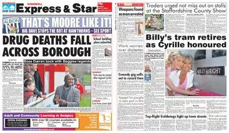 Express and Star Sandwell Edition – April 09, 2018