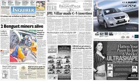 Philippine Daily Inquirer – September 30, 2008