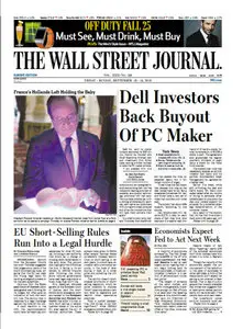 The Wall Street Journal (Europe) September 13 2013
