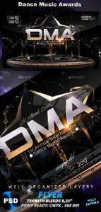 GraphicRiver - Dance Music Awards