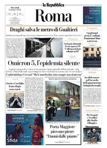 la Repubblica Roma - 15 Giugno 2022