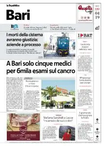 la Repubblica Bari - 9 Aprile 2019