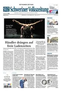 Schweriner Volkszeitung Bützower Zeitung - 16. Oktober 2018