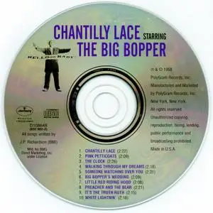 The Big Bopper - Chantilly Lace (1958) {Mercury 832 902-2 rel 1994}