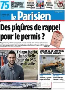 Le Parisien + Cahier Paris du Samedi 18 Février 2012