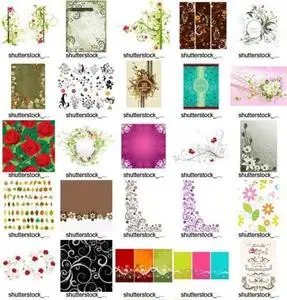 The big collection flower design / Большая коллекция цветочных дизайнов 