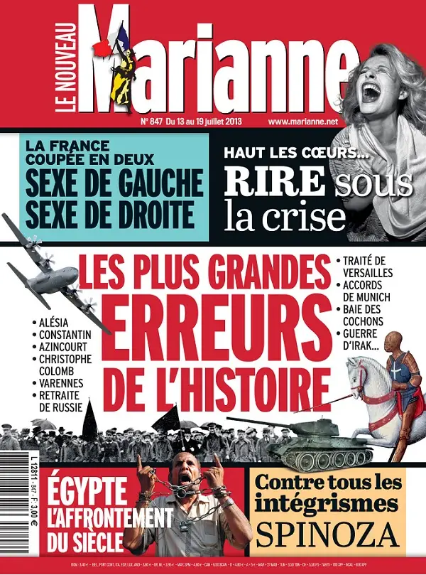 Marianne No.847 - 13 au 19 Juillet 2013