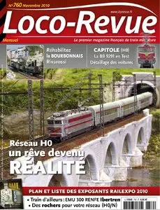 Loco-Revue N° 760 Novembre 2010