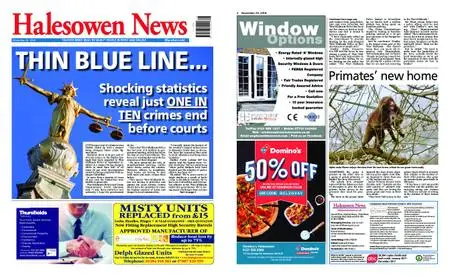 Halesowen News – November 29, 2018