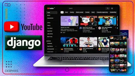 Fullstack Youtube Clone Using Django, Html, Css & Javascript