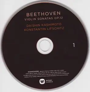 Daishin Kashimoto - Beethoven, The Complete Violin Sonatas (2014) [4CD] {Warner Classics}