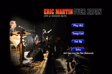 Eric Martin - Over Japan (with Pat Torpey and John McNamara) (2016) [2CD + DVD]