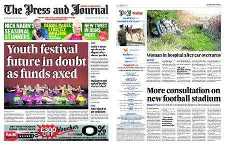 The Press and Journal Aberdeen – November 18, 2017