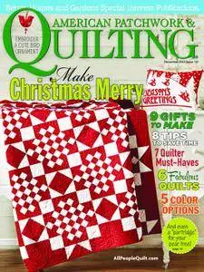 American Patchwork & Quilting - December 01, 2014