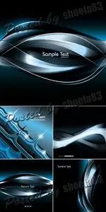 Dark Abstract Backgrounds Vector