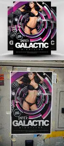 Inter Galactic Flyer Template PSD