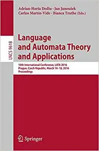 Language and Automata Theory and Applications