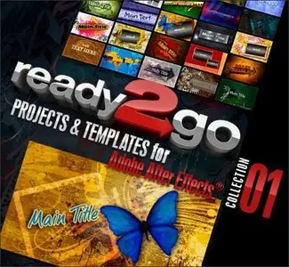 Ready2Go: Projects & Templates for Adobe After Effects. Collection 1