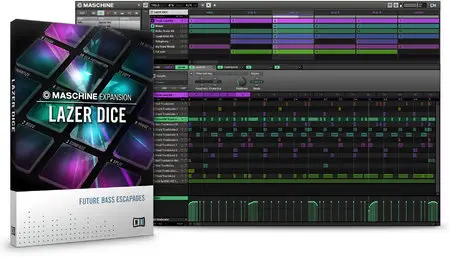 Native Instruments Maschine Expansion Lazer Dice 1.1.0 HYBRID