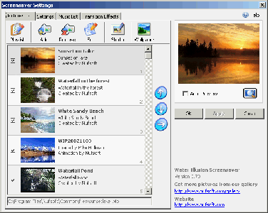 NufSoft Water Illusion Screensaver 3.70