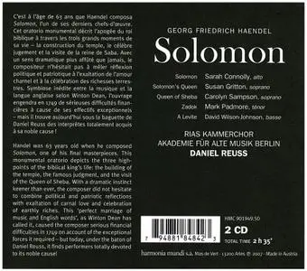 Daniel Reuss, Akademie für Alte Musik Berlin, RIAS Kammerchor - Handel: Solomon (2007)