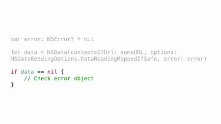 Error Handling in Swift 2.0