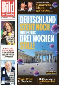 Bild am Sonntag - 29 März 2020