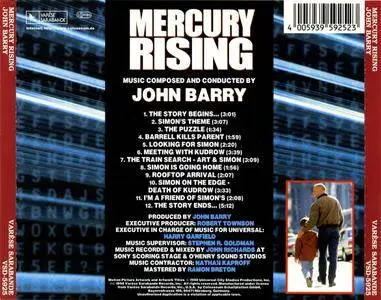 John Barry - Mercury Rising: Original Motion Picture Soundtrack (1998)