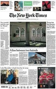 International New York Times - November 4-5, 2017