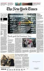 International New York Times - 22 January 2018