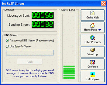 1st SMTP Server ver. 2.8 WinALL