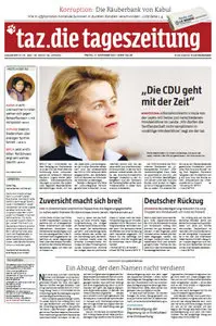 Tageszeitung TAZ vom 11 November 2011
