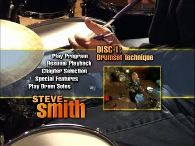 Steve Smith - Drumset Technique & History Of The U.S. Beat (2002)