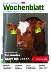 Bayerisches Landwirtschaftliches Wochenblatt Oesterreich - 17. Januar 2019