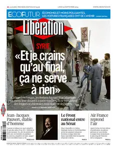 Liberation Du Lundi 29 Septembre 2014