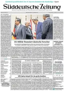 Süddeutsche Zeitung vom Montag, 25. November 2013