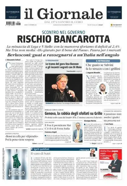 il Giornale - 27 Settembre 2018