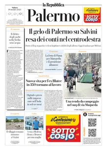 la Repubblica Palermo - 19 Ottobre 2024