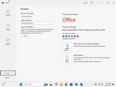 Windows 11 Pro 24H2 Build 26100.3194 (No TPM Required) With Office 2024 Pro Plus Multilingual Preactivated February 2025