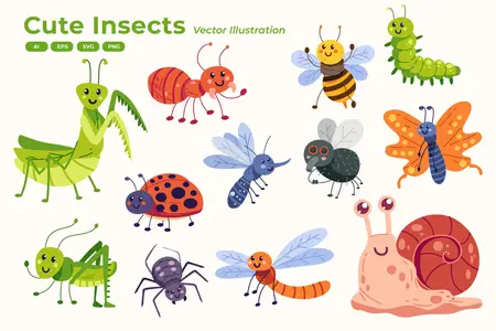 EE - Cute Insects Collection NFNNZYH