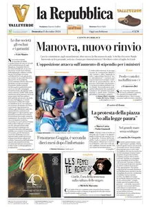 la Repubblica - 15 Dicembre 2024