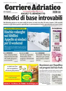 Corriere Adriatico Ascoli - 5 Aprile 2025